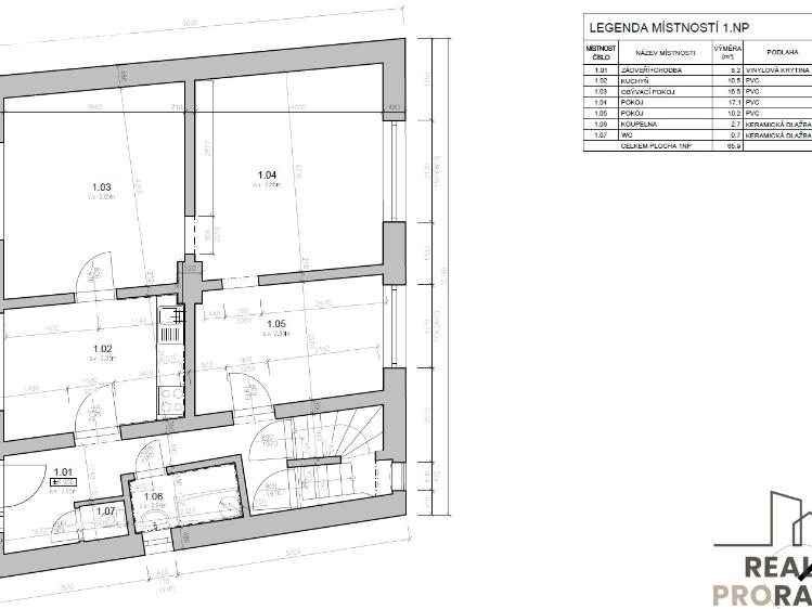 Prodej rodinného domu Skuteč, Fortna 232 č. 4