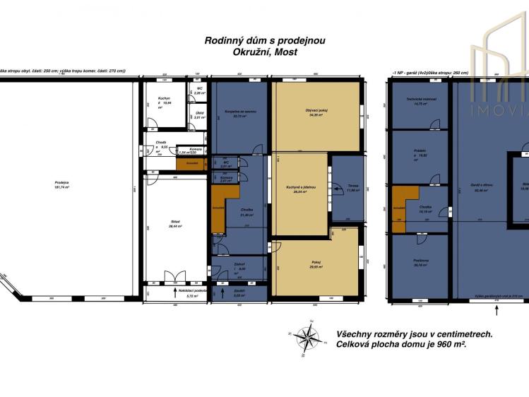 Prodej rodinného domu Most, Okružní 1719 č. 2