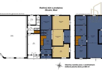 Prodej rodinného domu Most, Okružní 1719 č. 2