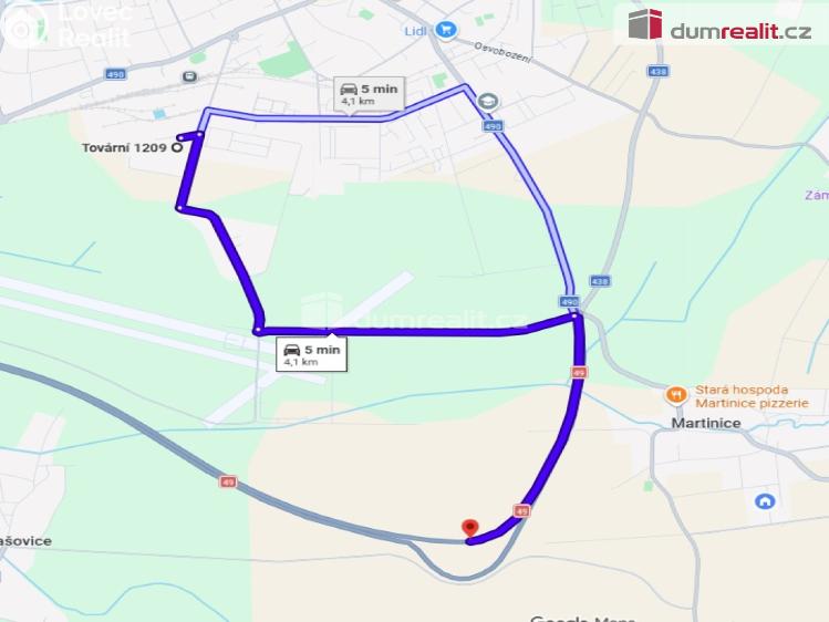 Pronájem výrobní haly Holešov, Tovární č. 13