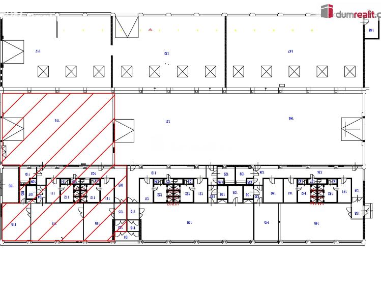 Pronájem výrobní haly Holešov, Tovární č. 7
