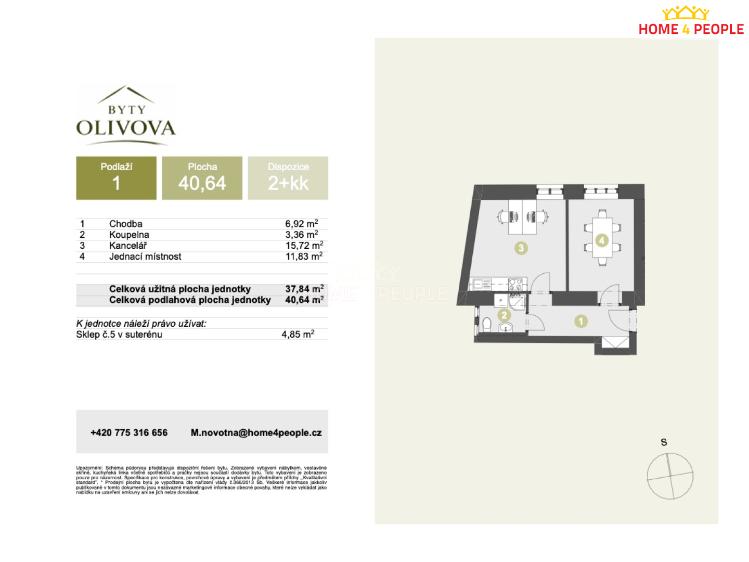 Prodej komerční nemovitosti Říčany, Olivova č. 4