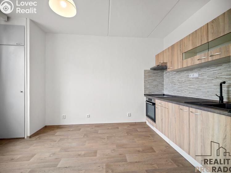 Pronájem bytu 1+1 Pardubice, Jana Zajíce 953 č. 1