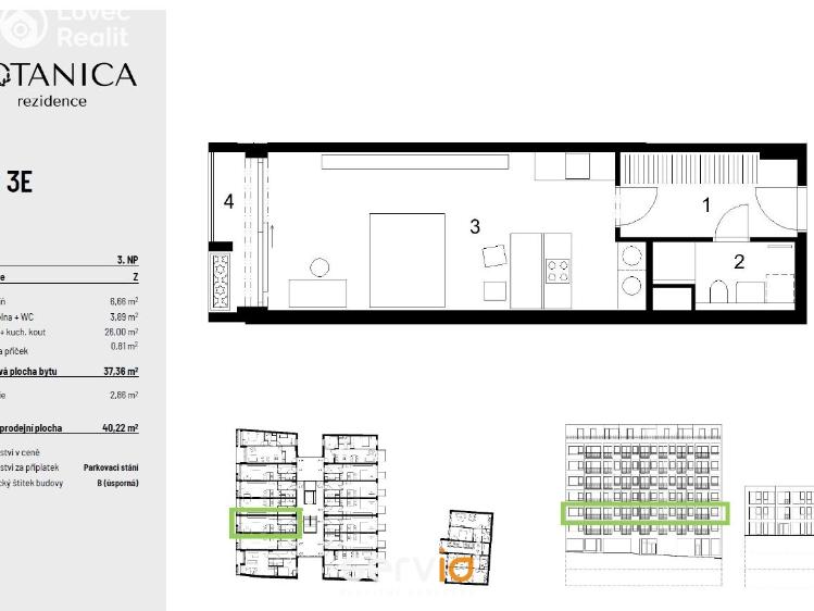 Prodej bytu 1+KK Brno, Stará č. 11