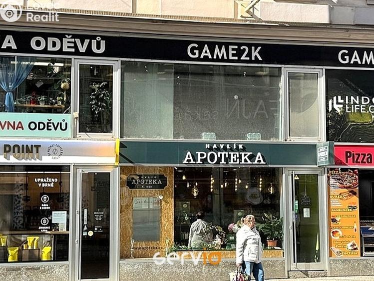 Rent commercial space Brno, Masarykova č. 19