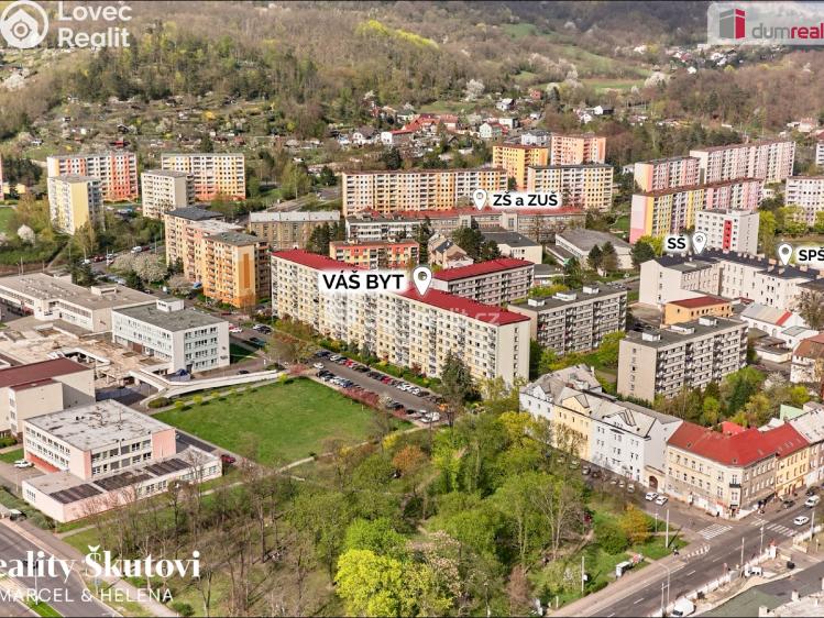 Prodej bytu 3+1 Ústí nad Labem, U Pivovarské zahrady č. 19