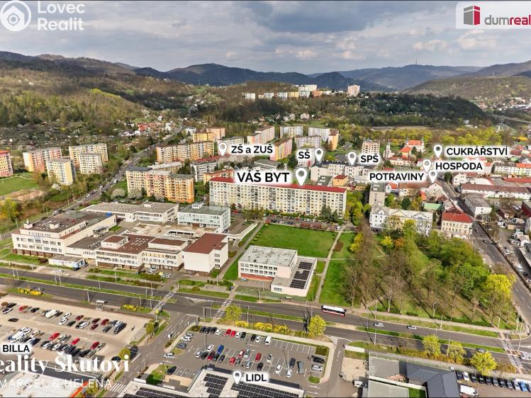 Prodej bytu 3+1 Ústí nad Labem, U Pivovarské zahrady č. 25