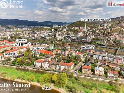 Sale apartment 2+1 Ústí nad Labem, Tomáše ze Štítného č. 23