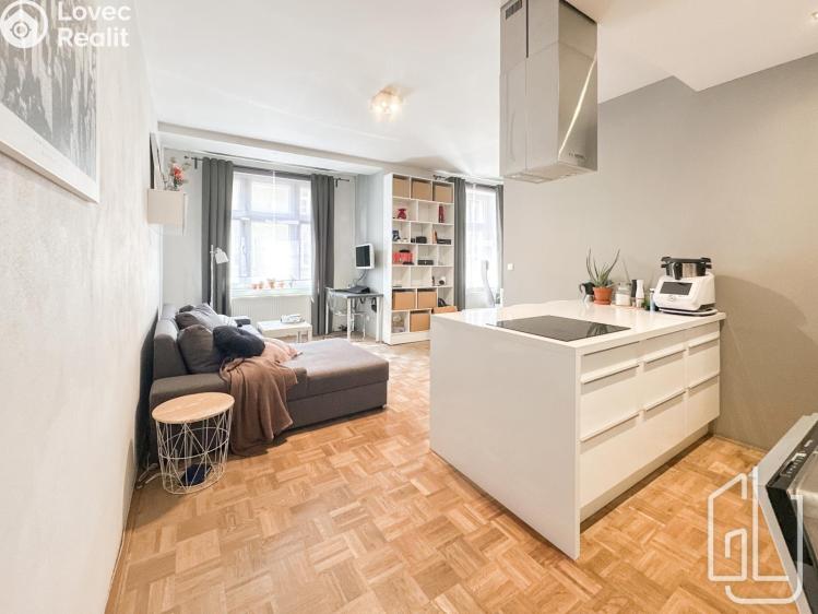 Pronájem bytu 1+1 Praha, Biskupcova č. 8