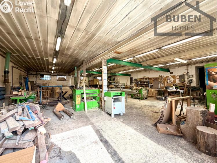 Prodej výrobní haly Tisová č. 12