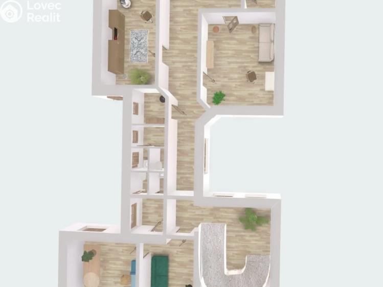 Sale multi-gen house Plzeň, Sedláčkova 210/14 č. 15