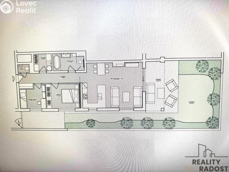 Продажа квартиры 3+KK Olomouc, Chválkovická č. 26