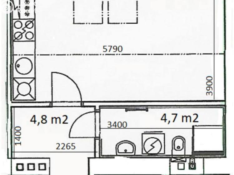 Pronájem bytu 1+KK Praha č. 4