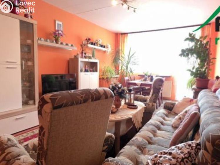 Prodej bytu 3+1 Chodová Planá, sídliště Lučina č. 6