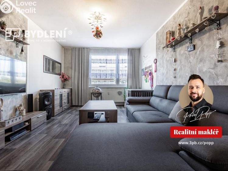 Prodej bytu 2+1 Chomutov, Palackého č. 23