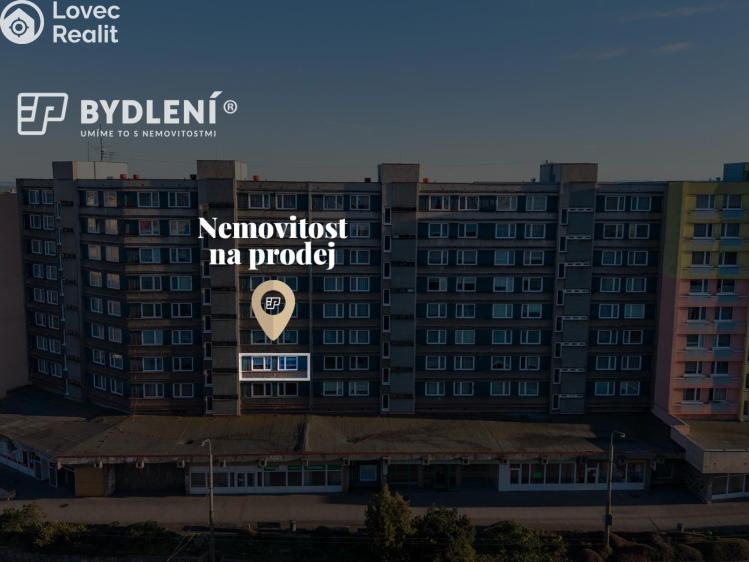 Prodej bytu 2+1 Chomutov, Palackého č. 3