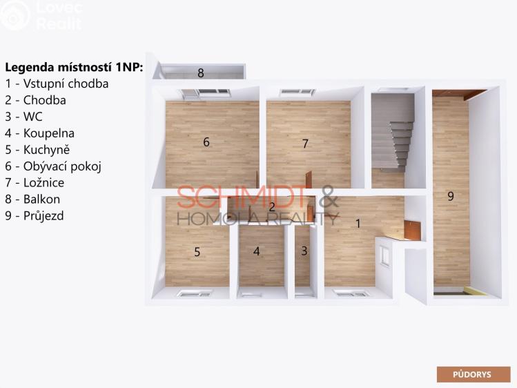 Продажа семейного дома Hustopeče, Herbenova 450/18 č. 25