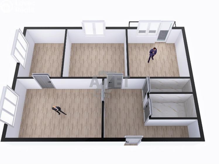 Prodej bytu 3+1 Ostrava, Výškovická 445/149 č. 10