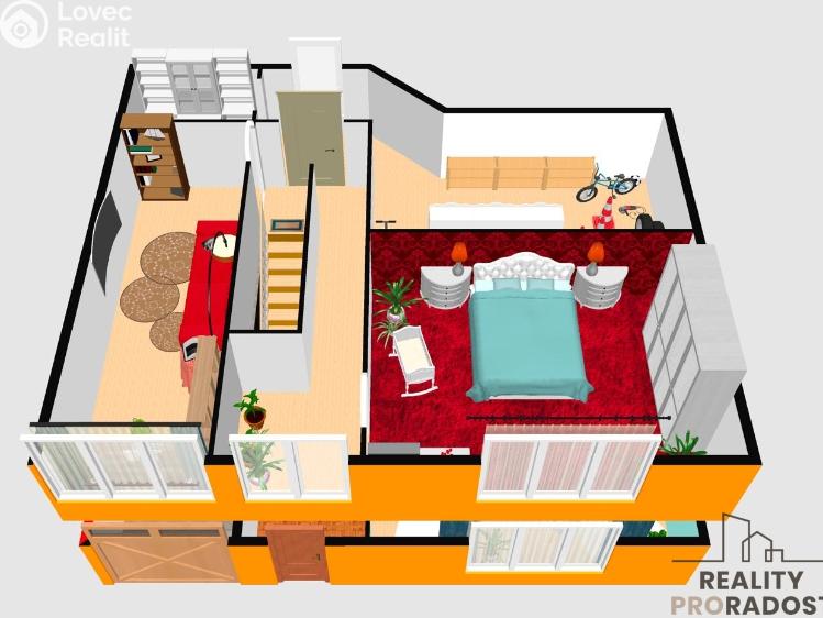Оренда квартири 3+KK Rájec-Jestřebí, Šafranice č. 7