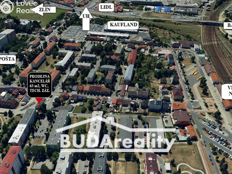 Pronájem obchodního prostoru Otrokovice, Havlíčkova č. 2