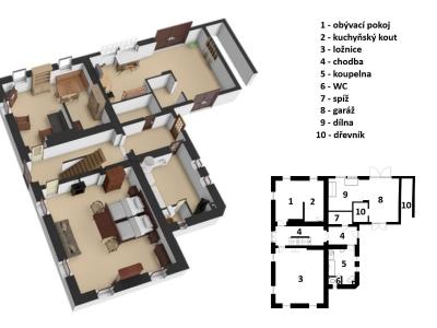 Prodej chalupy Dolní Kalná č. 4