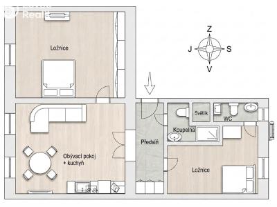 Sale apartment 3+KK Praha, Wenzigova č. 33