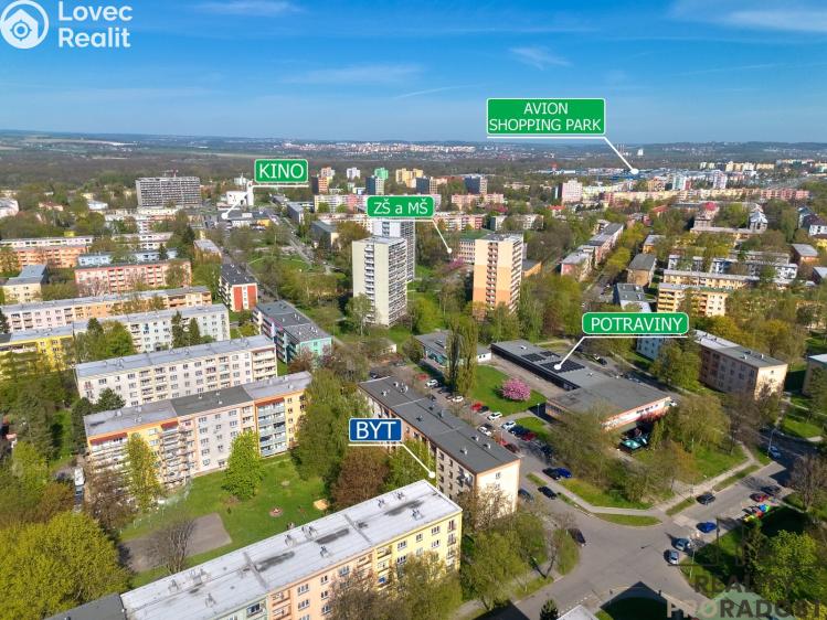 Prodej bytu 2+1 Ostrava, Patrice Lumumby č. 17