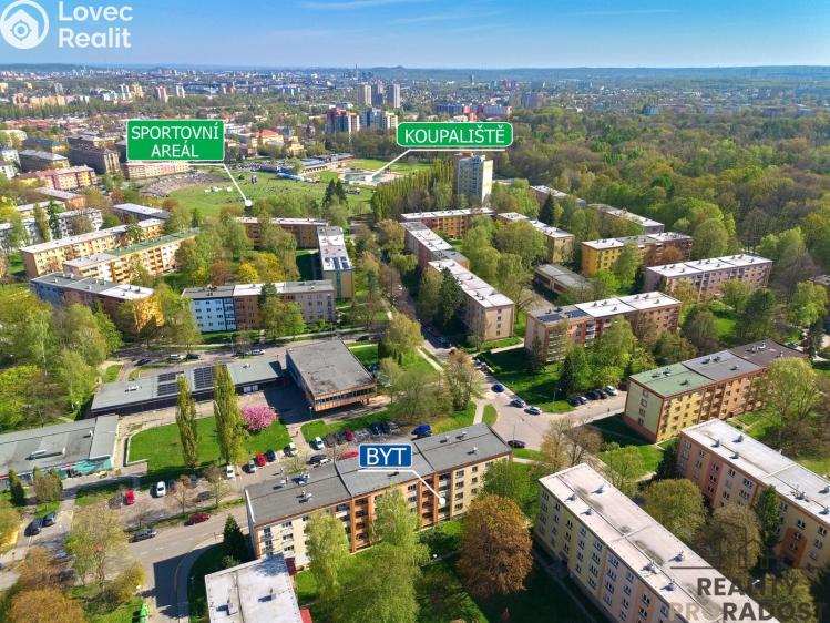 Prodej bytu 2+1 Ostrava, Patrice Lumumby č. 18