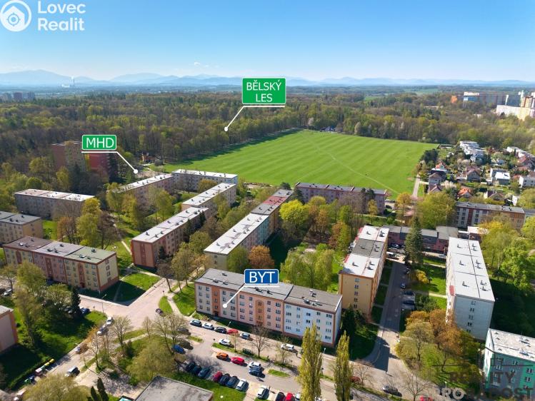 Prodej bytu 2+1 Ostrava, Patrice Lumumby č. 19