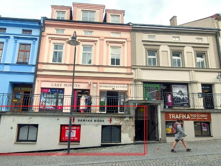 Prodej obchodního prostoru Valašské Meziříčí, Mostní č. 3