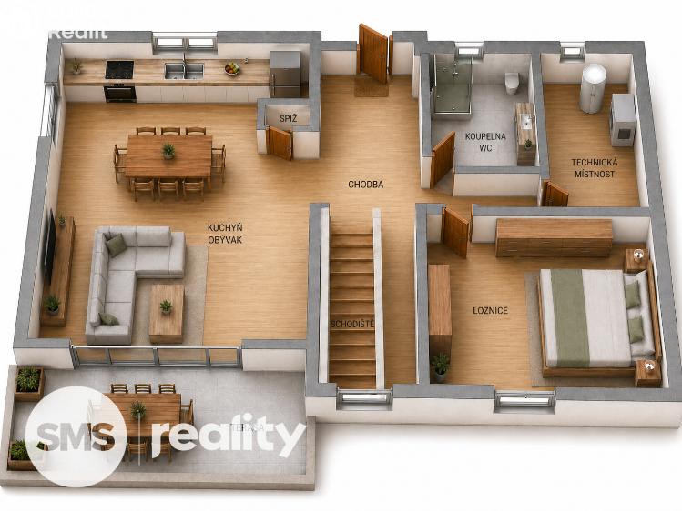 Prodej rodinného domu Vyšní Lhoty č. 13