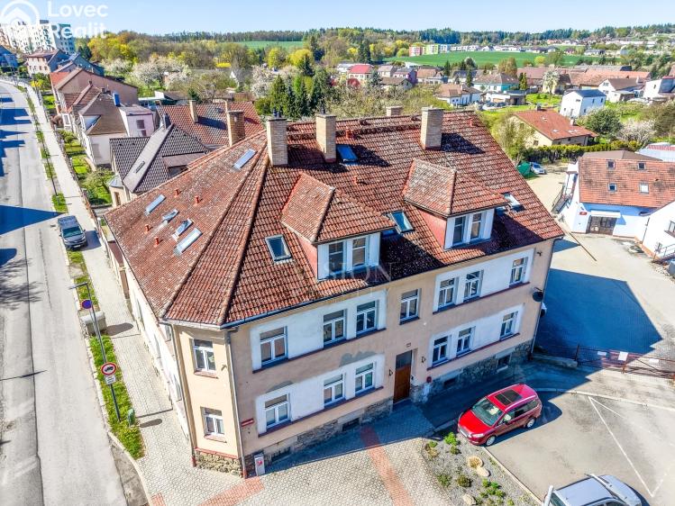 Prodej bytu 1+1 Milevsko, Tyršovo nám. č. 16