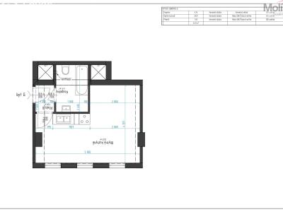 Pronájem bytu 1+KK Chomutov, Žižkovo náměstí 4796 č. 6