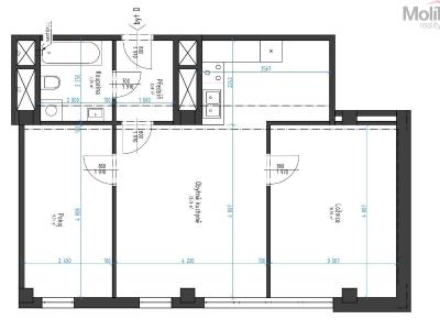 Rent apartment 3+KK Chomutov, Žižkovo náměstí 4796 č. 12
