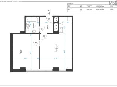 Rent apartment 2+KK Chomutov, Žižkovo náměstí 4796 č. 12