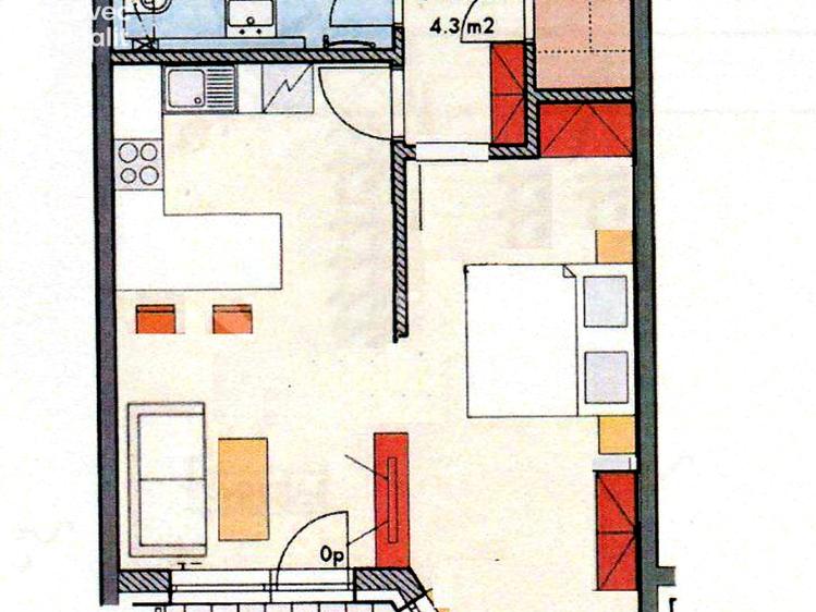 Pronájem bytu 2+KK Praha, Makedonská č. 12