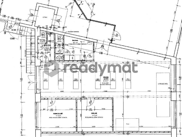 Pronájem výrobní haly Hodonín, Štefánikova č. 9