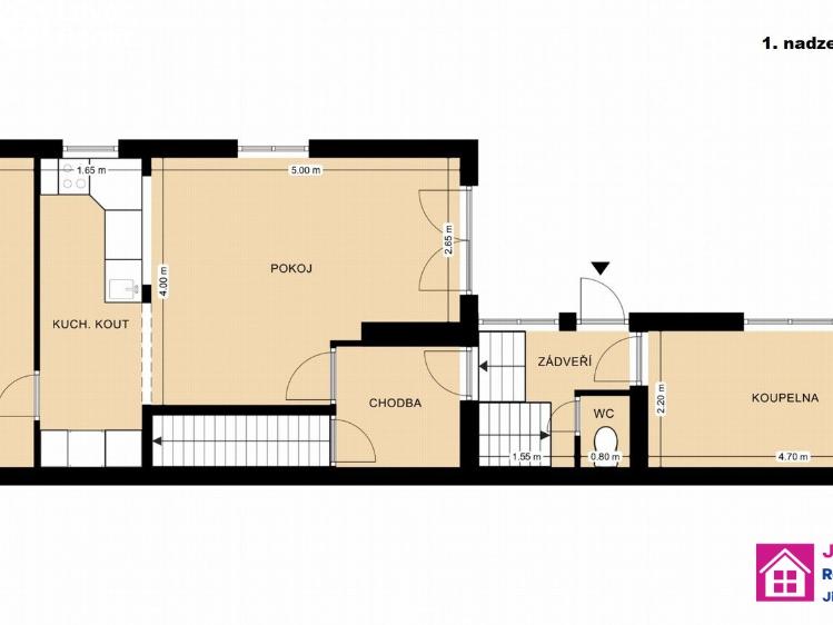 Prodej rodinného domu Rosice, Dr. Živanského 900 č. 12