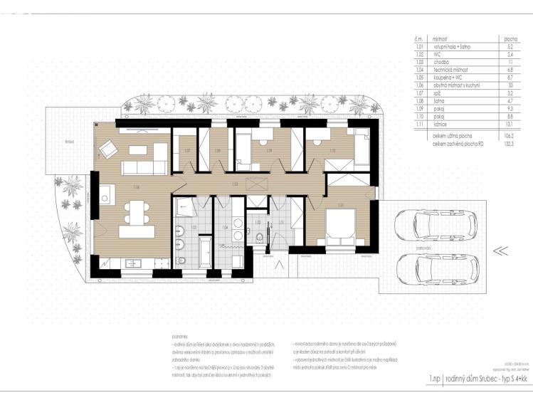 Prodej rodinného domu Srubec, Horní 986 č. 13