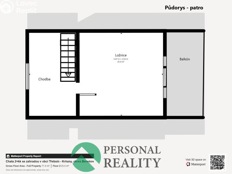 Prodej chaty Krňany č. 18