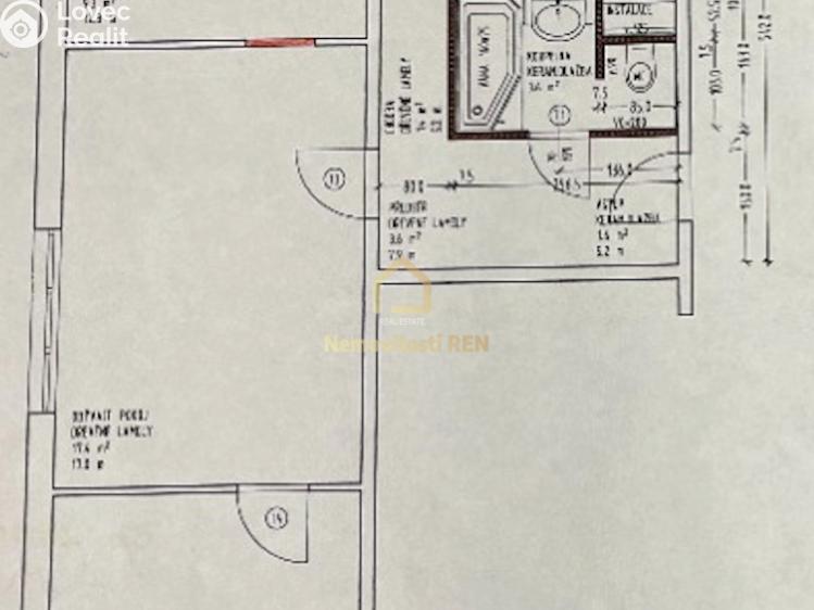 Pronájem bytu 3+1 Ostrava, Petra Křičky č. 6