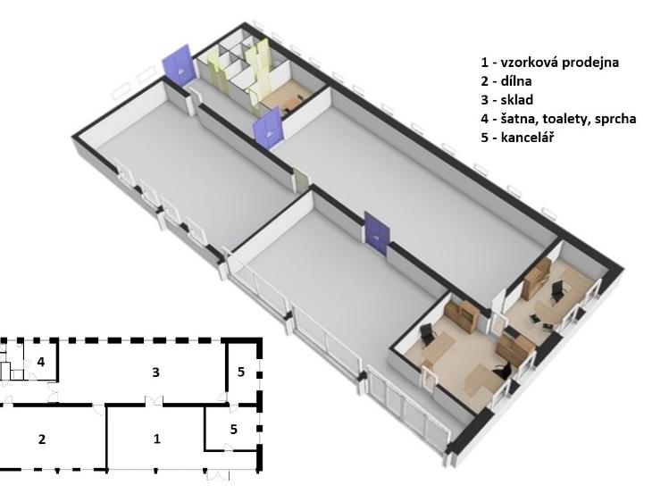 Prodej obchodního prostoru Studenec č. 5