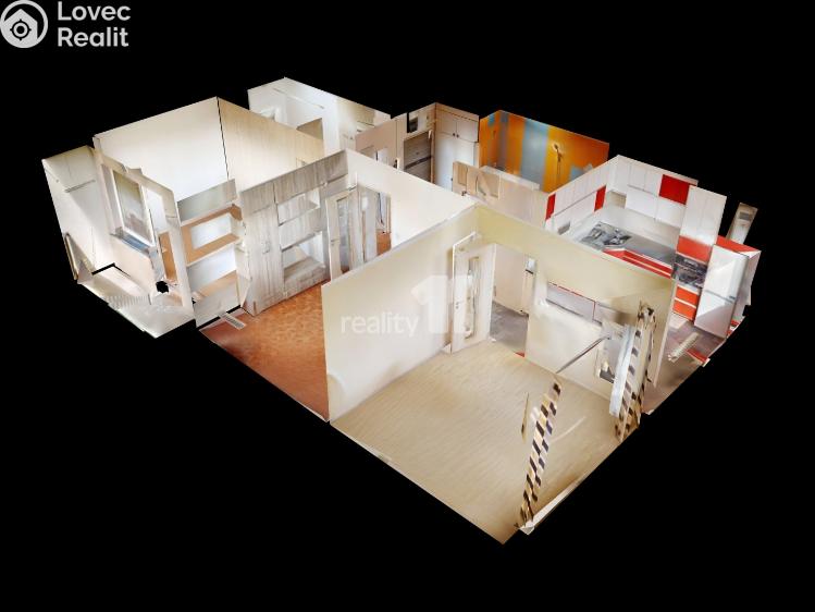 Pronájem bytu 3+1 Havlíčkův Brod, Husova č. 10