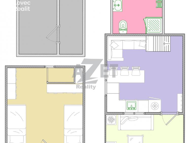 Prodej chaty Krnov, Ježník č. 19