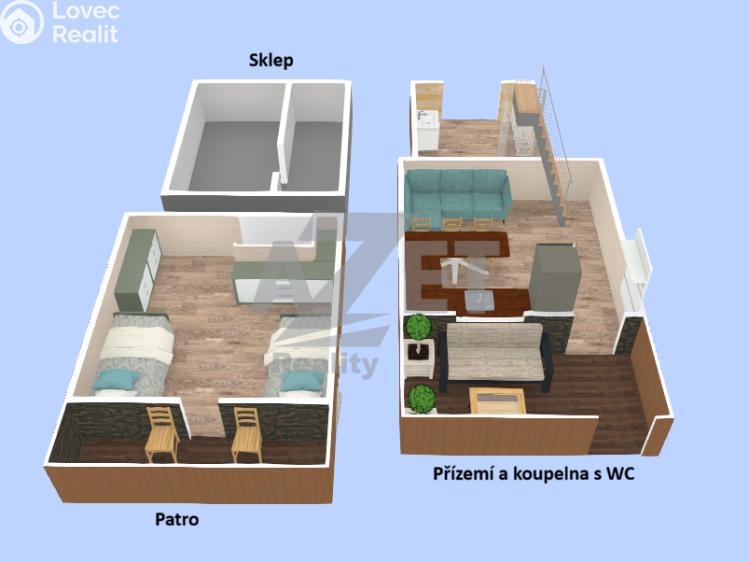 Prodej chaty Krnov, Ježník č. 21