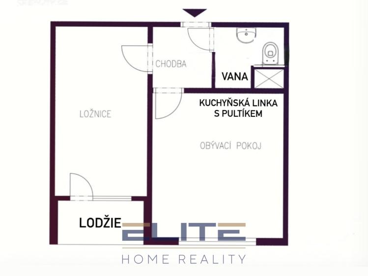 Prodej bytu 2+KK Liberec, Dobiášova 864/42 č. 14