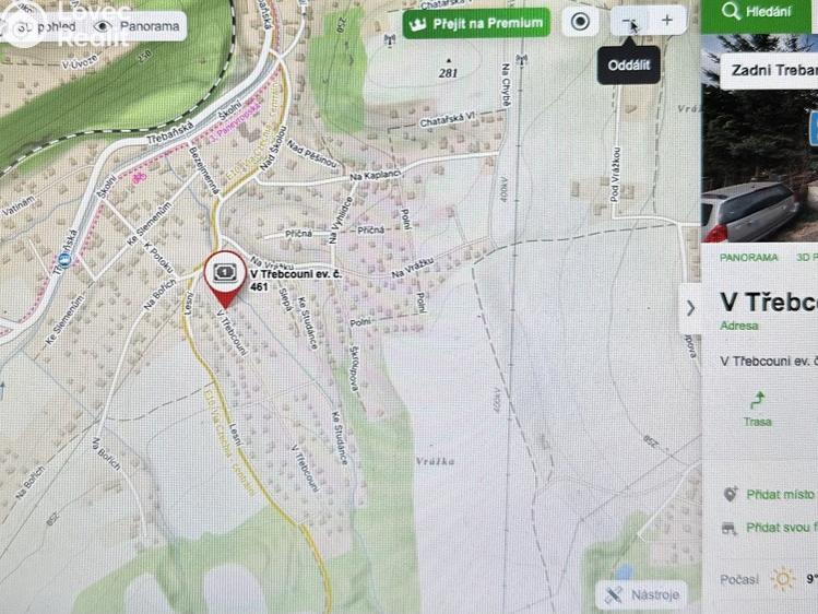 Prodej chalupy Zadní Třebaň, V Třebcouni č. 40