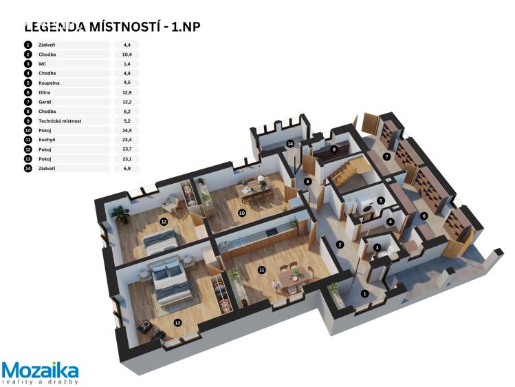 Prodej chalupy Letohrad, Taušlova 159 č. 5