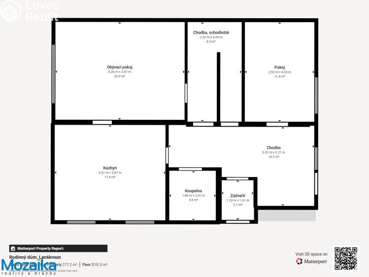 Продажа семейного дома Lanškroun, Dvorská 816 č. 4