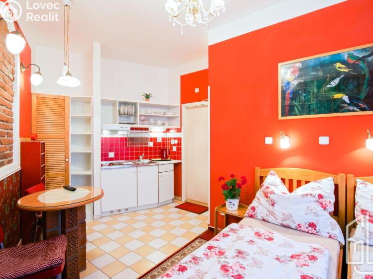 Pronájem bytu 1+KK Praha, Sokolovská 341/27 č. 4